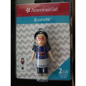 American Girl Z Yang 2 GB Flash Drive NEW Thumb Drive Memory Stick